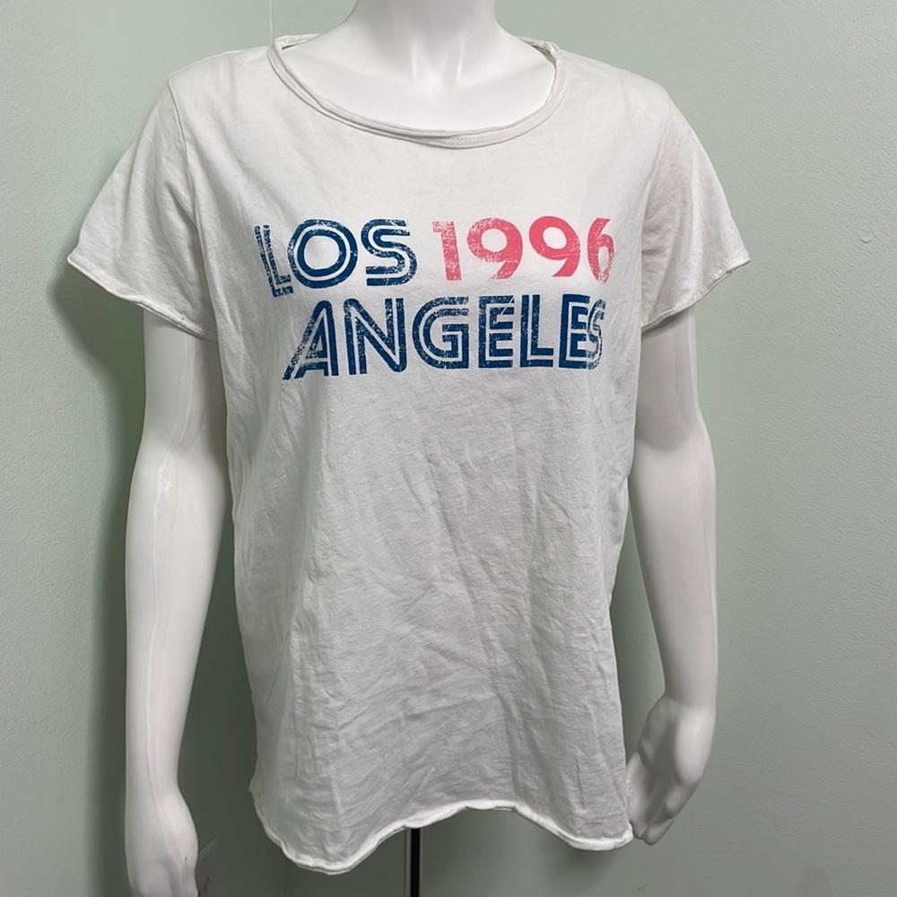 BUDDY LOVE Los Angeles white short sleeve t-shirt